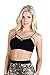 Nikibiki Criss Cross Strap Sexy Bra Top Ns6403 (One Size, 2 Pack: Black/White)