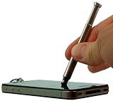 U-bop accurateTOUCH Retractable Micro Stylus | Capacitive Finger-Touch Screens - Silver For Palm (PDA)