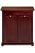Hampton Bay 26 Inch Cherry Double Tilt Out Hamper, DOUBLE 26"W, HAZEL BROWN