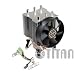 Titan 95mm Z-axis Bearing CPU Cooler up to 130W
