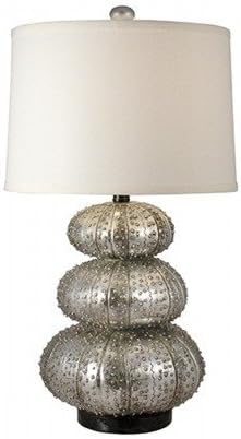 Regina Andrew Stacked Silver Sea Urchin Lamp