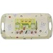 Caf&eacute; Portail de l'Olivier Elongated melamine sturdy tray with handles 15 by 7.5 inches