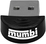 mumbi Mini Bluetooth Dongle USB-Adapter Class2 EDR V2.0 100m - Windows 7 / XP / Vista / 2000