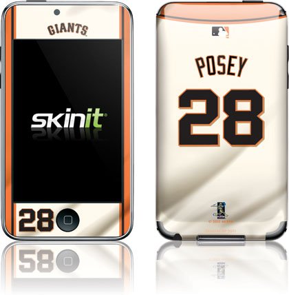 Skinit San Francisco Giants - Buster Posey #28 Vinyl Skin for iPod Touch (2nd & 3rd Gen)