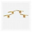 Gold Knot Studs