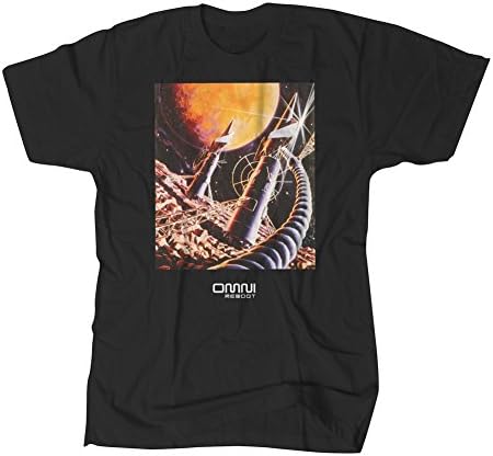 OMNI Reboot Men's Asteroid Mining T-Shirt (Extra Large, Black)