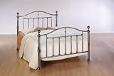 4ft6 Victoria Nickel Bed Frame