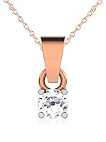 Friendly Diamonds Conjunto de cadena y colgante FDP6256R Oro Rosa