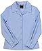 French Toast - Little Girls' Long Sleeve Point Collar Blouse