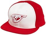 New Era MLB Men's Toronto Blue Jays 2011 Stars And Stripes 59Fifty Cap (White/Scarlet, 6 7/8)