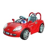Review Smart Play Zone HD6420-S / Red Ride on Kids Outdoor Aston Martin Electric Battery powered Toy Car with Parental Remote