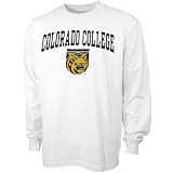 Colorado College Tigers Youth White Bare Essentials Long Sleeve T-shirt at Football Fanatics