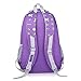 Vbiger Girl's & Boy's Backpack for Middle School Cute Bookbag Outdoor Daypack (Purple(bunny))