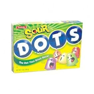 Amazon.com : Sour Dots Theater Box (Pack of 12) : Gummy ...