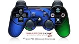 Sony PS3 Controller Skin Alecias Swirl 01 Blue