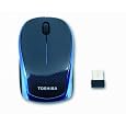 Toshiba Nano Wireless Laser Mouse (Blue)