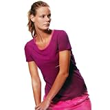 Ladies Techtex Running Exercise Training Euro Sports Tee Tops