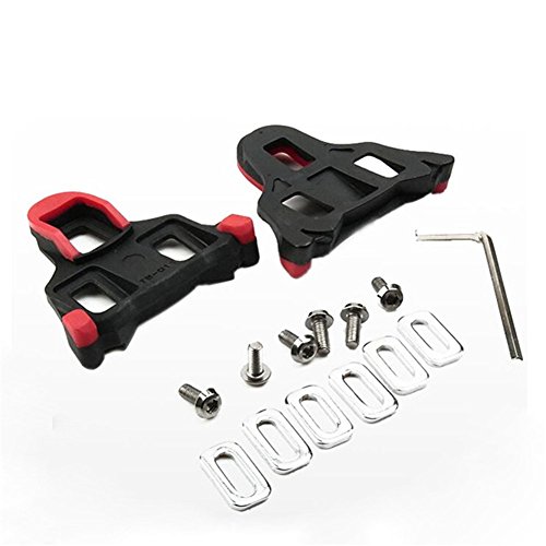 Cycling Pedals Cleat Sets Self-locking Road Bike Bicycle Cleats for Road Racing
