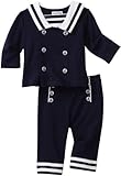 Hartstrings Baby-boys Newborn Interlock Sailor Jacket and Pant Set