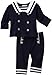 Best Sale Hartstrings Baby-boys Newborn Interlock Sailor Jacket and Pant Set Stores Online