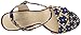 Nine West Women's Carnation Fabric Platform Sandal