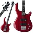 Dean Edge 1 Bass Trans Red