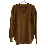 Peruvian Alpaca Mens Sweater Vneck