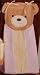 Baby : B is for Bear Pink Diaper Stacker