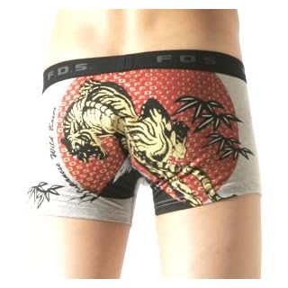 和柄　虎/メンズボクサーパンツ（1247）