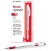 Pentel R.S.V.P. Ballpoint Pen, 0.7mm Fine Tip, Red Ink, Box of 12 (BK90-B)