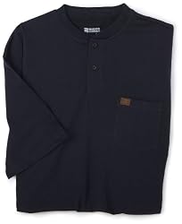 RIGGS WORKWEAR by Wrangler Men's Big and Tall Short Sleeve Henley