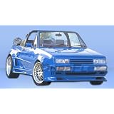 1975-1984 Volkswagen Golf Rabbit R-1 Front Bumper by DuraFlex