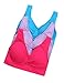 Women's 3 Pack Seamless Stretchy Cotton Wire-Free Padded Sports Bra