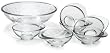 Bormioli Rocco Quattro Stagioni 7 Piece Salad Set, Gift Boxed