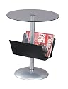 Adesso Sutton Magazine Table, Black