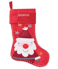 Plush Santa Stocking - Personalised