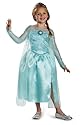 Disguise Disney's Frozen Elsa Snow Queen Gown Classic Girls Costume, Medium/7-8