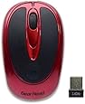 2.4GHz Wireless Optical Nano Mouse (Red) (USB)