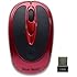 2.4GHz Wireless Optical Nano Mouse (Red) (USB)