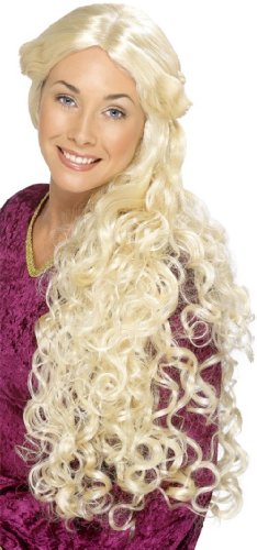 Imagen principal de Peluca larga rubia para mujer