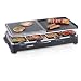 Severin - 2341 - Raclette Gril, Pierre  griller, Mini - Cr�pes - Noir - 8 Parts