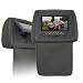 Koolertron Pair of Gray / Grey 7 inch Headrest LCD Car Monitors with Region Free DVD player + USB SD 8 bit & 32 bit Game + Game Handles