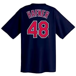 Travis Hafner Cleveland Indians Name and Number T-Shirt
