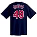 Travis Hafner Cleveland Indians Name and Number T-Shirt (X-Large)