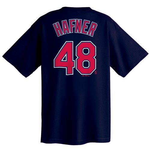 Travis Hafner Cleveland Indians Name and Number T-Shirt (Large)