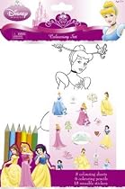 Disney Princess Colour & Sticker Set