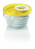 Guzzini Latina 8-1/2-Inch D Salad Spinner, Yellow