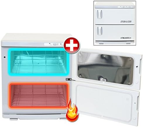 LCL Beauty Dual Cabinet 2 in 1 Hot Towel Warmer or UV Sterilizer Beauty Spa Salon Equipment