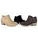 Brinley Co. Womens Heeled Faux Suede Booties