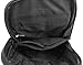 Black Lambskin Leather Backpack Purse Shoulder Bag